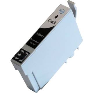 Kompatibel med T0801 Blækpatron sort til Epson