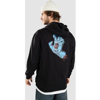 Santa Cruz Screaming Hand Chest Hættetrøje - L - black