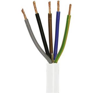 Ledning 5G1,5 H05Vv-F Hvid R50 Solar