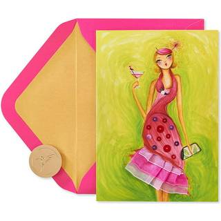 Papyrus f?dselsdagskort til hende - designet af Bella Pilar (fabelagtig f?dselsdagspige)