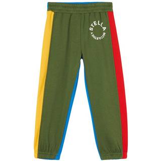 Stella McCartney Kids Patterned cotton-blend pants - brown - Y 8