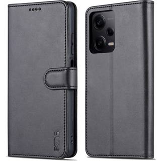 SKALO Xiaomi Redmi Note 12 Pro 5G AZNS Pungetuie - Sort