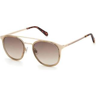Fossil FOS 2110/G/S 3YG/HA 51 Solbriller Mænd Guld - Light Gold - 51mm