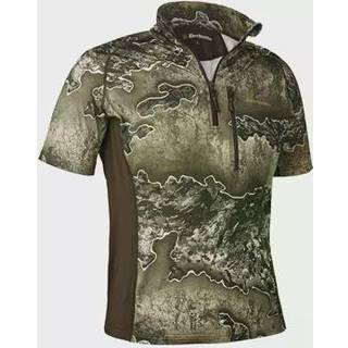 Deerhunter - Excape Insulated T-shirt Med Lynlås i Halsen Camo EXCAPE™ Herre S Ribejagtogfikseri.dk