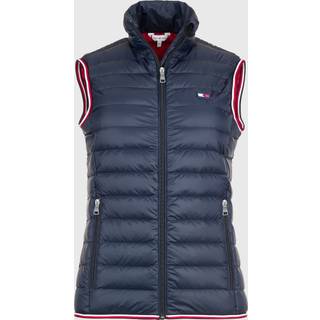 Tommy Hilfiger - Dame, vest, Letvægts, re-down, blå - XL