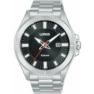 Herrernes Lorus RH995PX9 Sort Sølv Ur