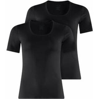 FALKE 2-Pack Women T-Shirt Round-neck Daily Comfort