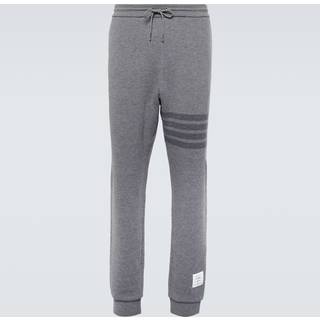 Thom Browne 4-Bar wool-blend sweatpants - grey - XL