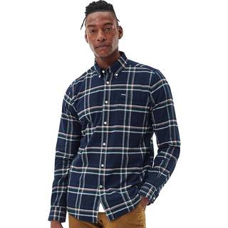 Barbour Lifestyle Ronan Flannel Check Shirt Inky Blue