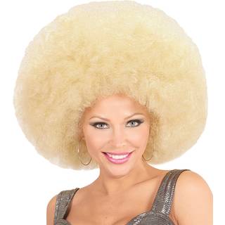 Riesige Afro Perücke Blond
