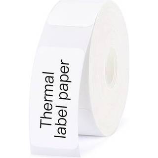 Rulle med labelklistermærker, 15x30mm, 210 stk/rulle, Hvid - NIIMBOT