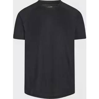 Zebdia Sports SS Tee, Str. S, Herre, Sort - Komfortabel T-shirt til Aktiv Sport