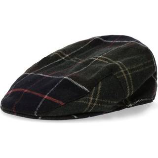 Barbour Herren Schiebermütze grün Woll-Stoff