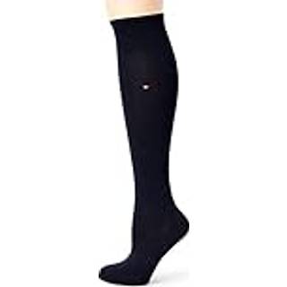 Tommy Hilfiger Women Cotton Knee High Sock - Darkblue - Str 35/38 * Kampagne *
