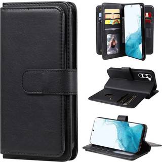 SKALO Samsung S23 Plus 10-RUM Flip Cover - Sort