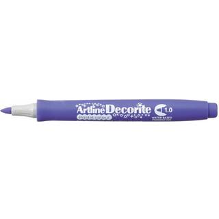 Artline Decorite Bullet 1.0mm pastel purple, Artline EDF-1 PASTEL PURPLE, 12stk