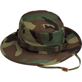 Rothco US Boonie / Bøllehat i Ripstop Woodland