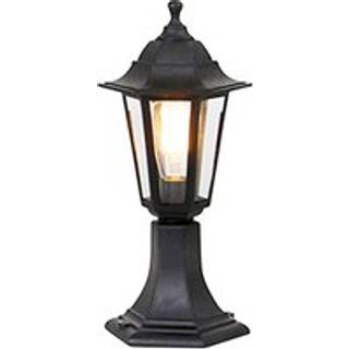 Klassisk udendørs gulvlampe sort 42,2 cm IP44 - New Haven