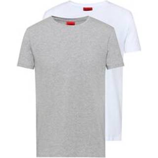 Pakke med to T-shirts i bomuld med stræk og med slim fit