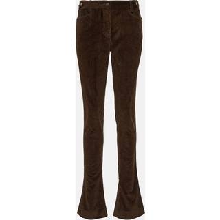 Dolce&Gabbana Low-rise corduroy flared pants - brown - M