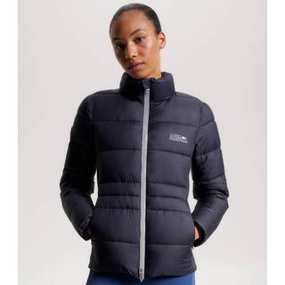Tommy Hilfiger - Dame dunjakke, puff jacket, kort, blå - XS