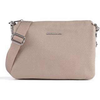 Mandarina Duck Mellow Leather Crossover taske taupe