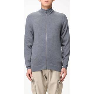 Langærmet Pullover, Dark Grey Heather, S