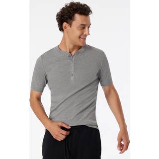 Schiesser Revival Herren T-Shirt grau meliert