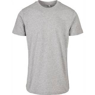 Build Your Brand Basic BYBB010 T-shirts Heather Grey 4XL