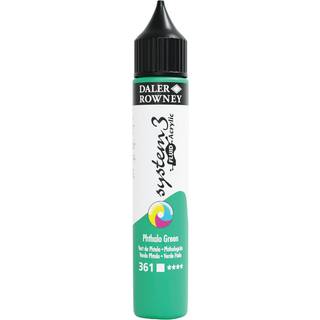 System 3 Fluid Acrylic - 29,5ml. Phthalo Green
