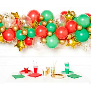 Juleballonguirlande