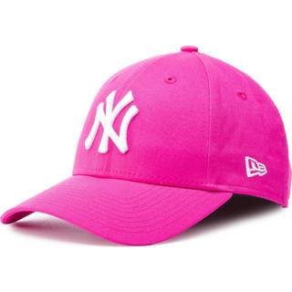 New Era New York Yankees Essential Womens Pink 9FORTY Cap newera adult female Pink newera adult female Pink newera adult female Pink newera adult fema - One Size