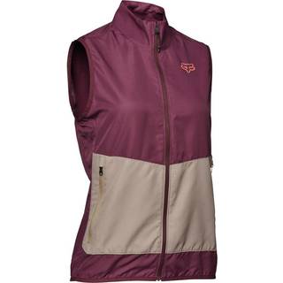 Fox Vindvest W Ranger Wind Vest Darkmaroon