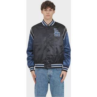 LA Dodgers MLB Navy Satin Jacket newera adult unisex Blue newera adult unisex Blue newera adult unisex Blue newera adult unisex Blue newera adult unis - 2xl