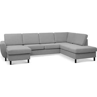 Madrid Nordic venstrevendt U-sofa - lysegrå