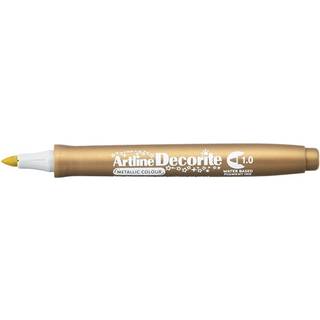 Artline Decorite Bullet 1.0mm gold, Artline EDFM-1 GOLD, 12stk