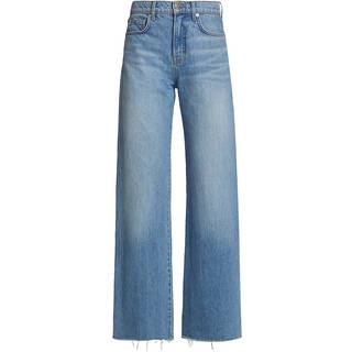 Veronica Beard Taylor high-rise wide-leg jeans - blue - 32