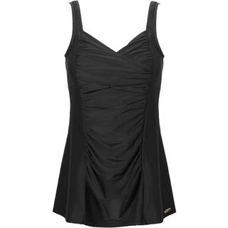 Damella Esther Basic Swimsuit Dress - Black - 42