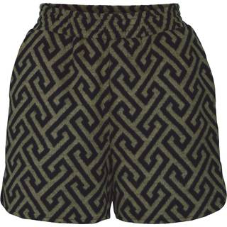 Vero Moda dame shorts VMBRENDASOFIA - Ivy Green Black - XS