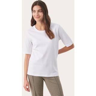 Part Two Ratanapw Ts Toppe & T-Shirts 30307808 Bright White (SMALL)
