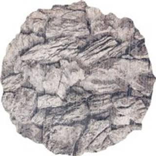 Tæppe TINE 75417B vægt, sten - moderne, uregelmæssig form fløde / grå 195x195 cm