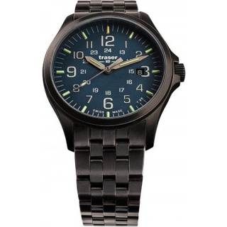 Traser H3 108739 P67 Officer GunMetal Blue Herrenuhr 42mm 10ATM
