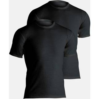 T-shirts 2-pak | 100% merino uld | Sort