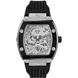 Philipp Plein PWBAA2023 The Skeleton Sølvfarvet/Gummi