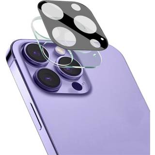 Imak Hærdet Glas Linsebeskytter iPhone 15 Pro Max Sort