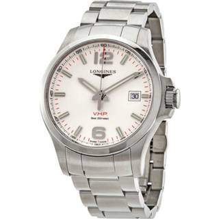 Longines L3.726.4.76.6 Conquest V.H.P. Sølvfarvet/Stål Ø43 mm