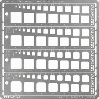 Modeling Template (Square, 1-10mm)