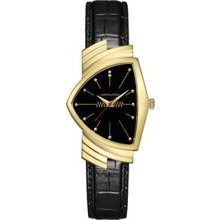 Hamilton Uhren - VENTURA QUARTZ GOLD - H24311730 - schwarz