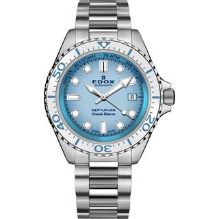 Edox Neptunian 80801-3BBUM-BUCDN - Automatisk - 42 mm - Analog - Herre - Safirglas
