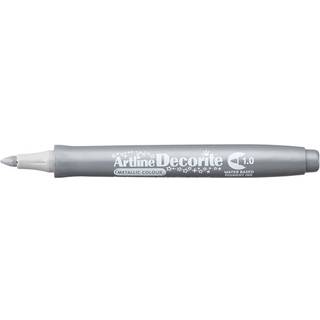 Artline Decorite Bullet 1.0mm silver, Artline EDFM-1 SILVER, 12stk